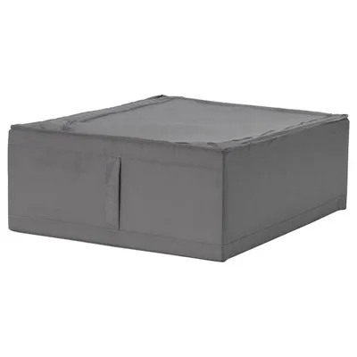 SKUBB Storage case, dark grey 44x55x19 cm, 40472984