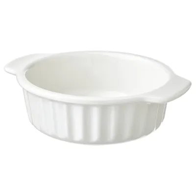 POETISK Oven dish, off-white, 23x19 cm, 40513866