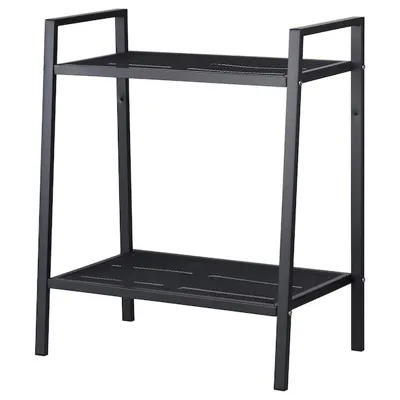 LERBERG Shelf unit, dark grey 60x70 cm, 50315936