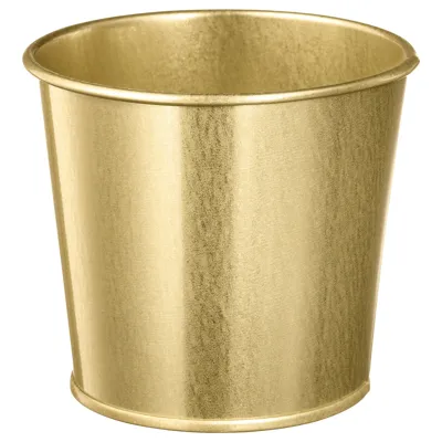 DAIDAI Plant pot, brass-colour, 9 cm, 50359402