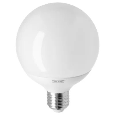 LEDARE LED bulb E27 1055 lumen, warm dimming/globe opal white, 2700 k, 50438697