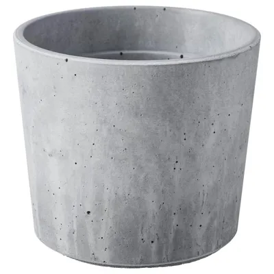BOYSENBAR Plant pot, in/outdoor light grey 9 cm, 50478278
