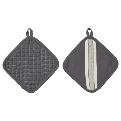MARIATHERES Pot holder, grey/beige 19x19 cm, 50479602