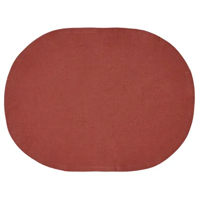 KROSAMOS Place mat, red-brown, 45x35 cm, 50538121