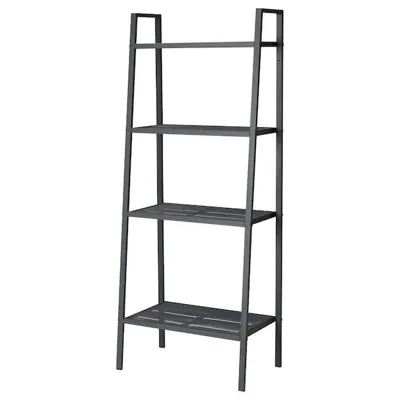 LERBERG Shelf unit, dark grey 60x148 cm, 60186401