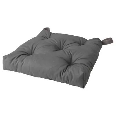 MALINDA chair cushion, grey, 40/35x38x7 cm, 60326581