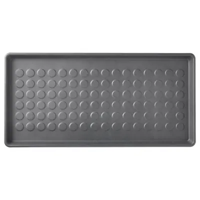 BAGGMUCK shoe mat  in/outdoor/grey 71x35 cm, 60329787