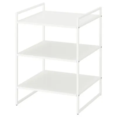 JONAXEL Shelving unit, white 50x51x70 cm, 60431313