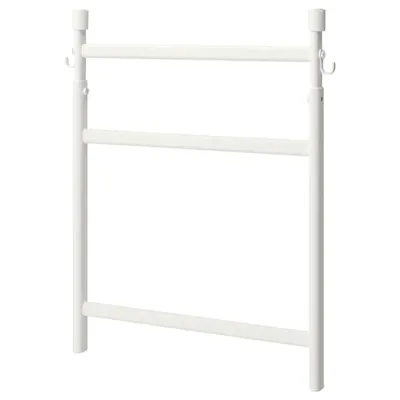 SUNNERSTA Adjustable rack with hooks, 60440954