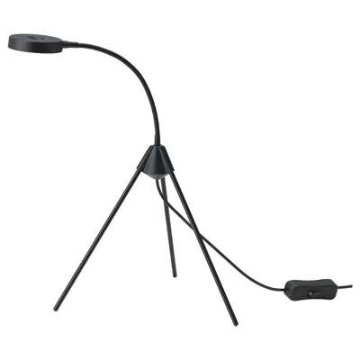 TRETTIOTRE LED table lamp, black, 60450009