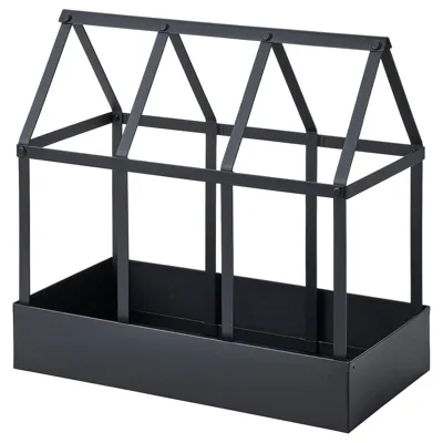 SENAPSKAL Decoration greenhouse,in/outdoor black 34 cm, 60478372