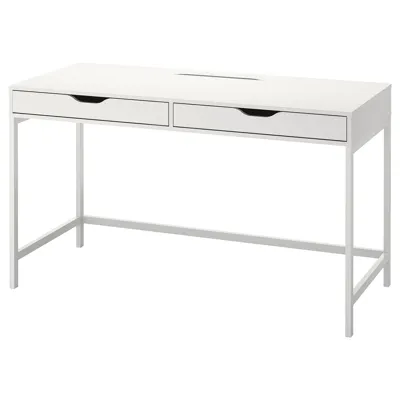 ALEX Desk, white 132x58 cm, 60483439