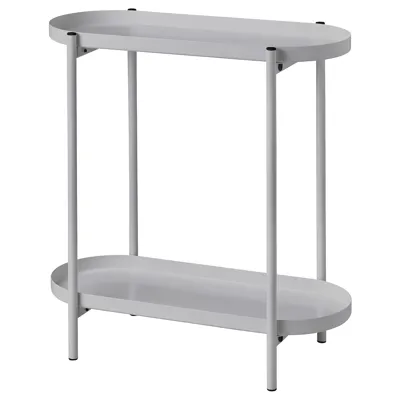 OLIVBLAD plant stand, in/outdoor light grey, 56 cm, 60560772
