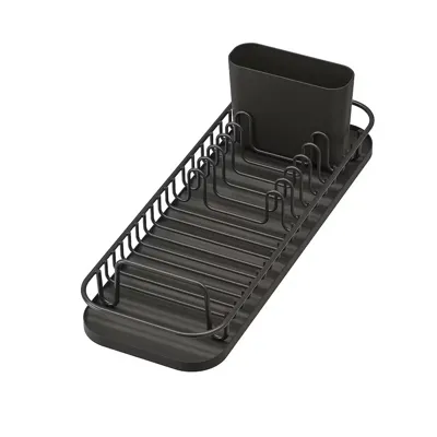 LILLHAVET multifunctional dish rack, anthracite, 60503475