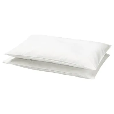LEN Pillowcase for cot, white 35x55 cm, 70239084