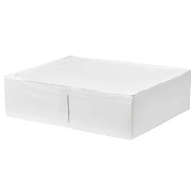 SKUBB Storage case, white 69x55x19 cm, 70294990