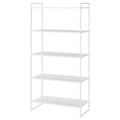 JONAXEL shelving unit, white, 80x38x160 cm, 70431317