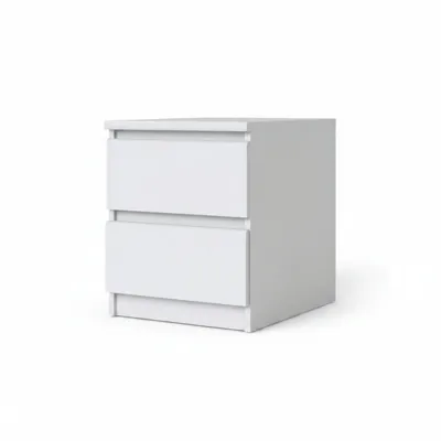 TVILUM Naia Chest 2 Drawers 40x50x50 cm - White