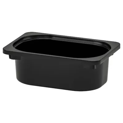 TROFAST storage box  black 20x30x10 cm, 80252579