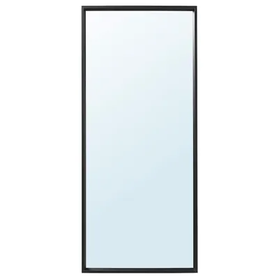 NISSEDAL mirror 65x150cm black, 80320314