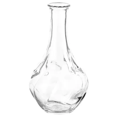 VILJESTARK Vase, clear glass 17 cm, 80338578