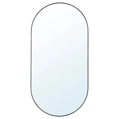LINDBYN Mirror, black 60x120 cm, 80458622