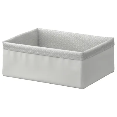 BAXNA Organiser, grey/white 20x26x10 cm, 80474373