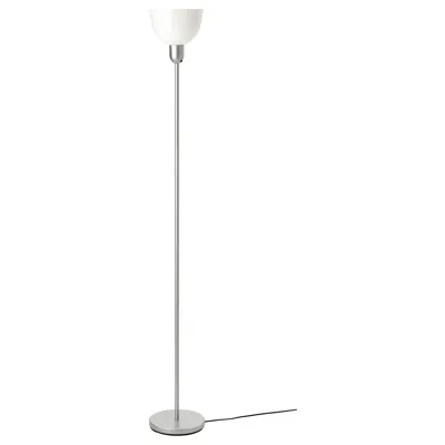HEKTOGRAM Floor uplighter, silver-colour/white, 80477729