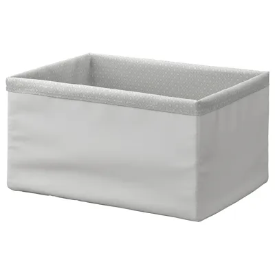 BAXNA organiser, grey/white, 26x34x18 cm, 80486291