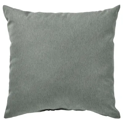 KARLEKSGRAS Cushion, green 40x40 cm, 80495422
