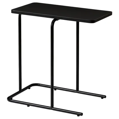 RIAN Side table, black, 50x30 cm, 80447006