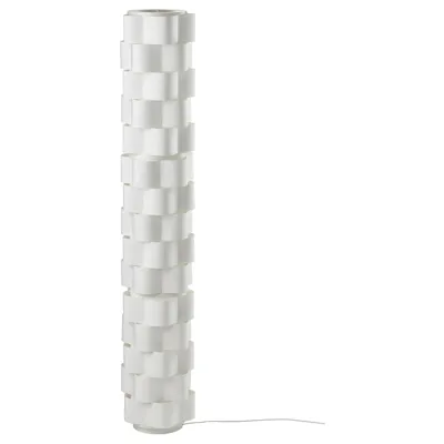 LAGTRYCK Floor lamp, white 138 cm, 80513204