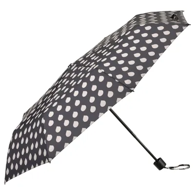 KNALLA Umbrella, black/beige drop, 80534287