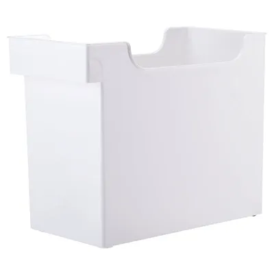 Middle Kitchen Box With Wheel, White, 16.5*35*26Cm 4589767192631