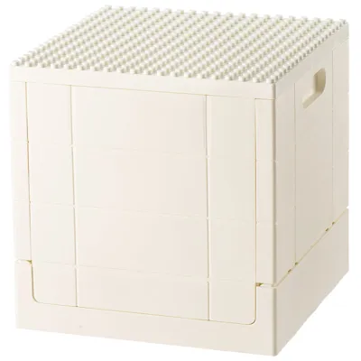 Lego Foldable Storage box, White Lid, 32*32*32Cm 4589767206451