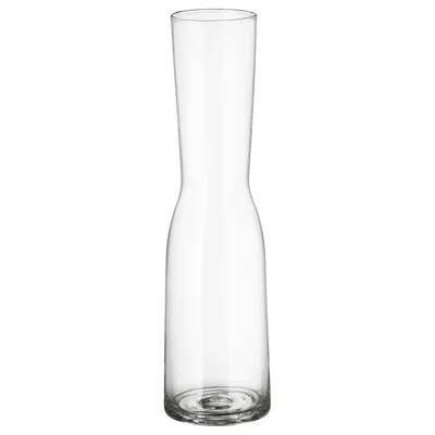 TIDVATTEN Vase, clear glass 45 cm, 90336003