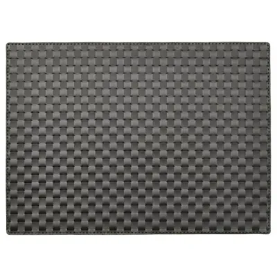 ORDENTLIG Place mat, black 46x33 cm, 90447100
