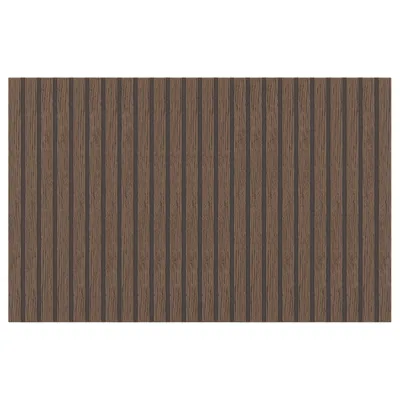 BJORKOVIKEN Door/drawer front, brown stained oak veneer, 60x38 cm, 90490952
