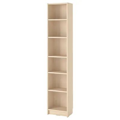 BILLY Bookcase, birch effect, 40x28x202 cm, 90524626