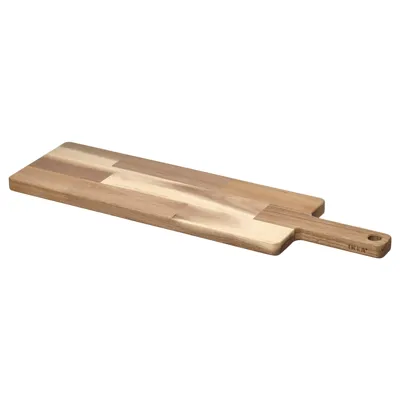 BROGGAN chopping board, acacia, 58x16 cm, 90570703