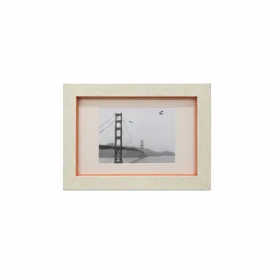 INTCO Photo 3073 Frame 20x30 cm - White/Orange