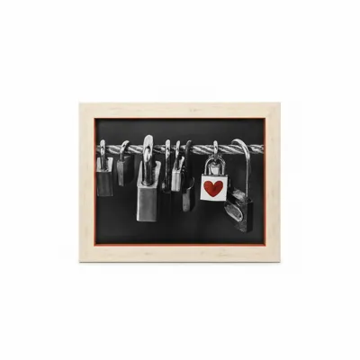 INTCO Photo 3073 Frame 30x40 cm - White/Orange