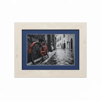 INTCO Photo 3073 Frame 10x15 cm - White/Blue