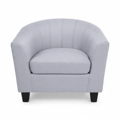 DLC Tub Armchair - Fabric Grey