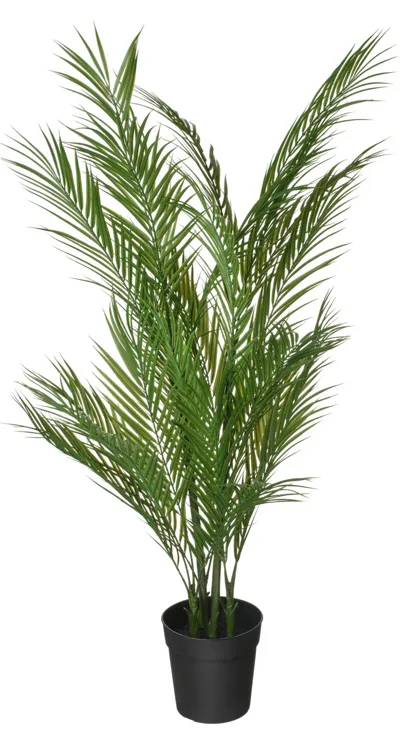 FEJKA Artificial potted plant, in/outdoor Areca palm, 19 cm, 80600890