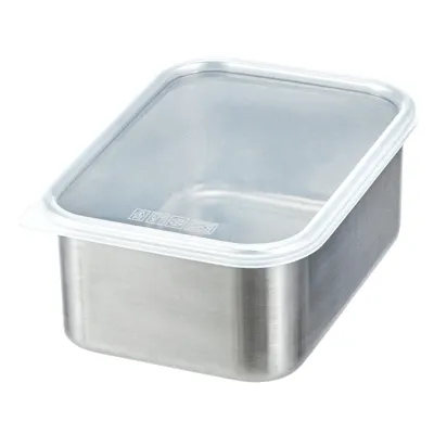 Stainlees Steel Food Fresh Keeping Box-1000Ml, Silver, 16.5*12.5*7.3Cm 4589767245269