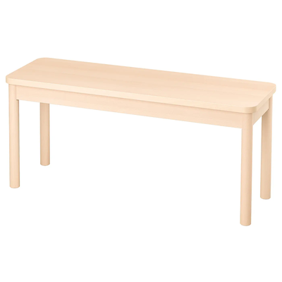 RONNINGE bench, birch, 100 cm 30507489