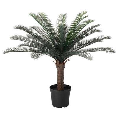 FEJKA artificial potted plant, in/outdoor sago palm, 19 cm 10410313