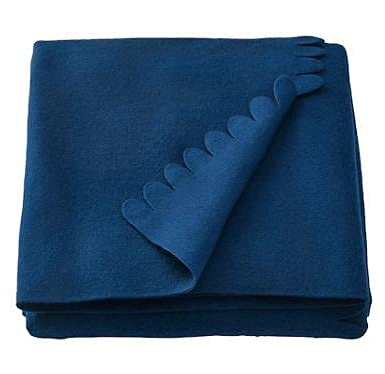 POLARVIDE Throw Dark Blue 130x170 cm 60479036