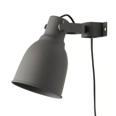HEKTAR Wall/clamp spotlight, dark grey 80215308